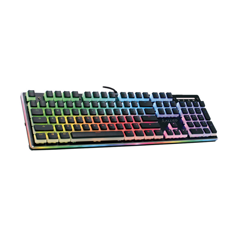 ALLIED FIREHAWK RGB MECHANICAL GAMING KEYBOARD OUTEMU RED SWITCHES