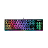 ALLIED FIREHAWK RGB MECHANICAL GAMING KEYBOARD OUTEMU RED SWITCHES